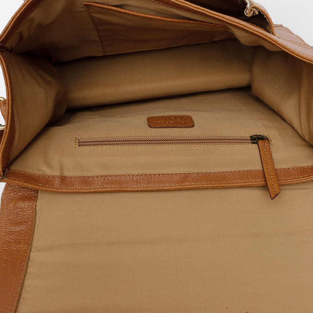 American Darling Hand-Tooled Genuine Leather Bag