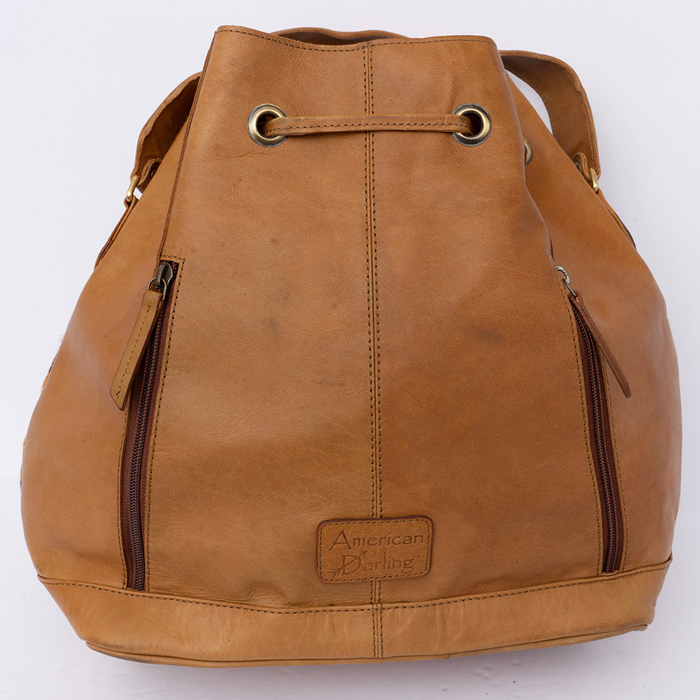 American Darling Hand Tooled Genuine Leather