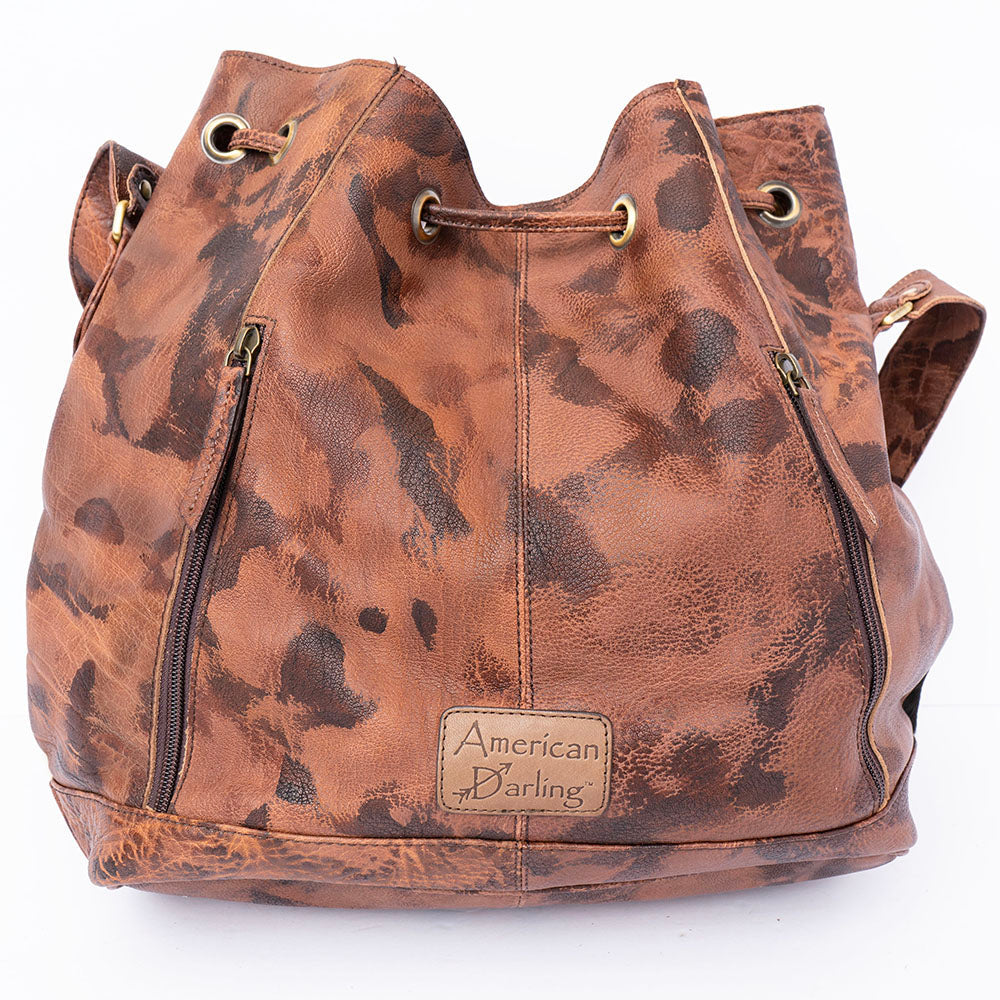American Darling Hand Tooled Genuine Leather