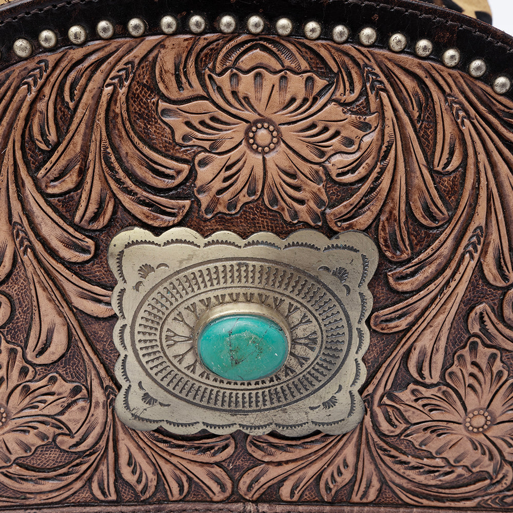 American Darling Hand Tooled Genuine Leather