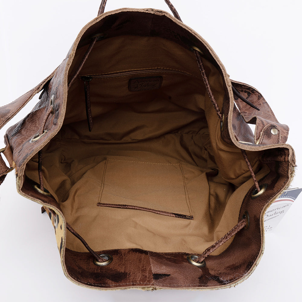 American Darling Hand Tooled Genuine Leather