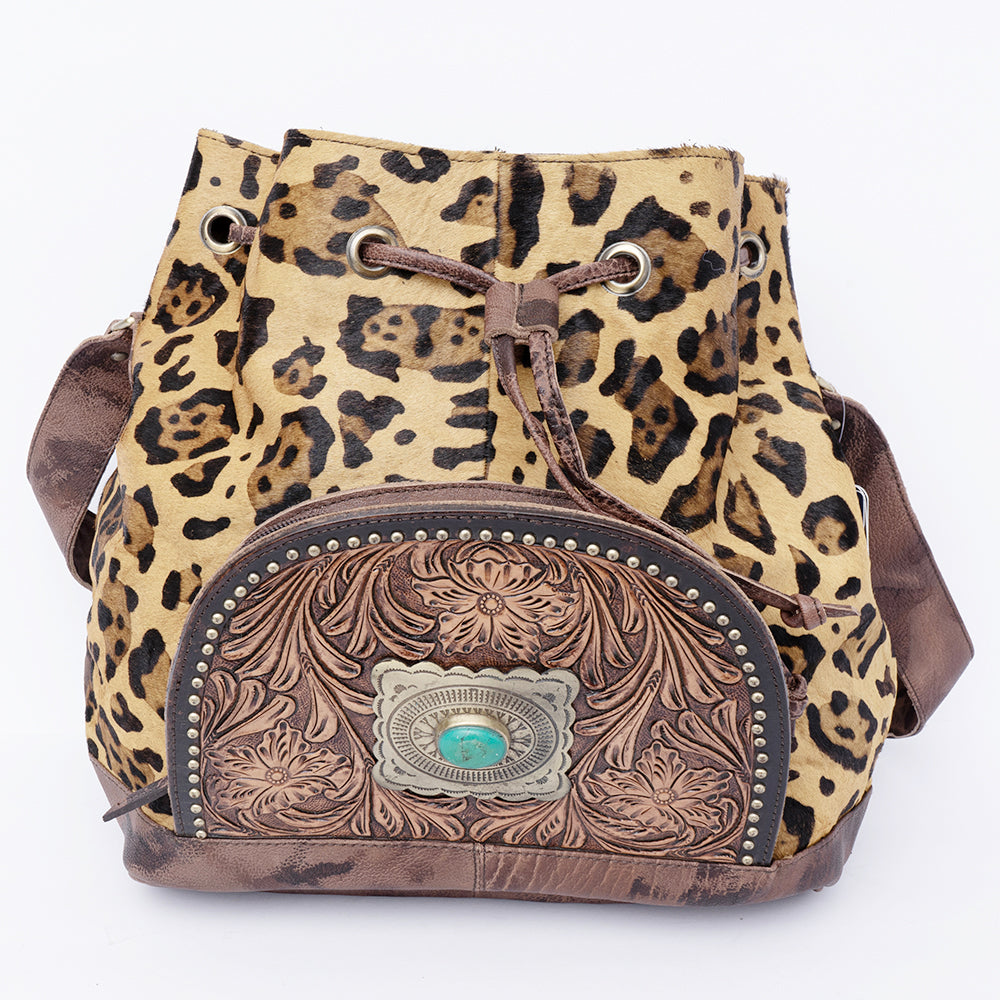 American Darling Hand Tooled Genuine Leather