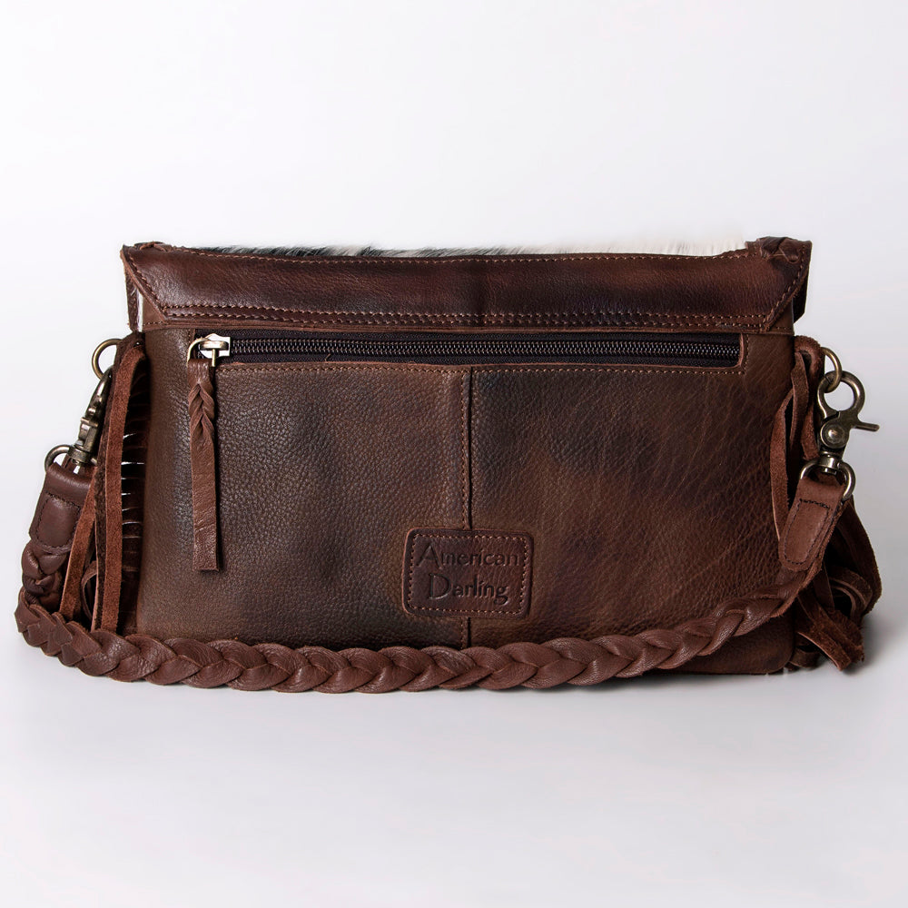 American Darling Hair-On Genuine Leather Clutch