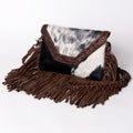 American Darling Hair-On Genuine Leather Clutch