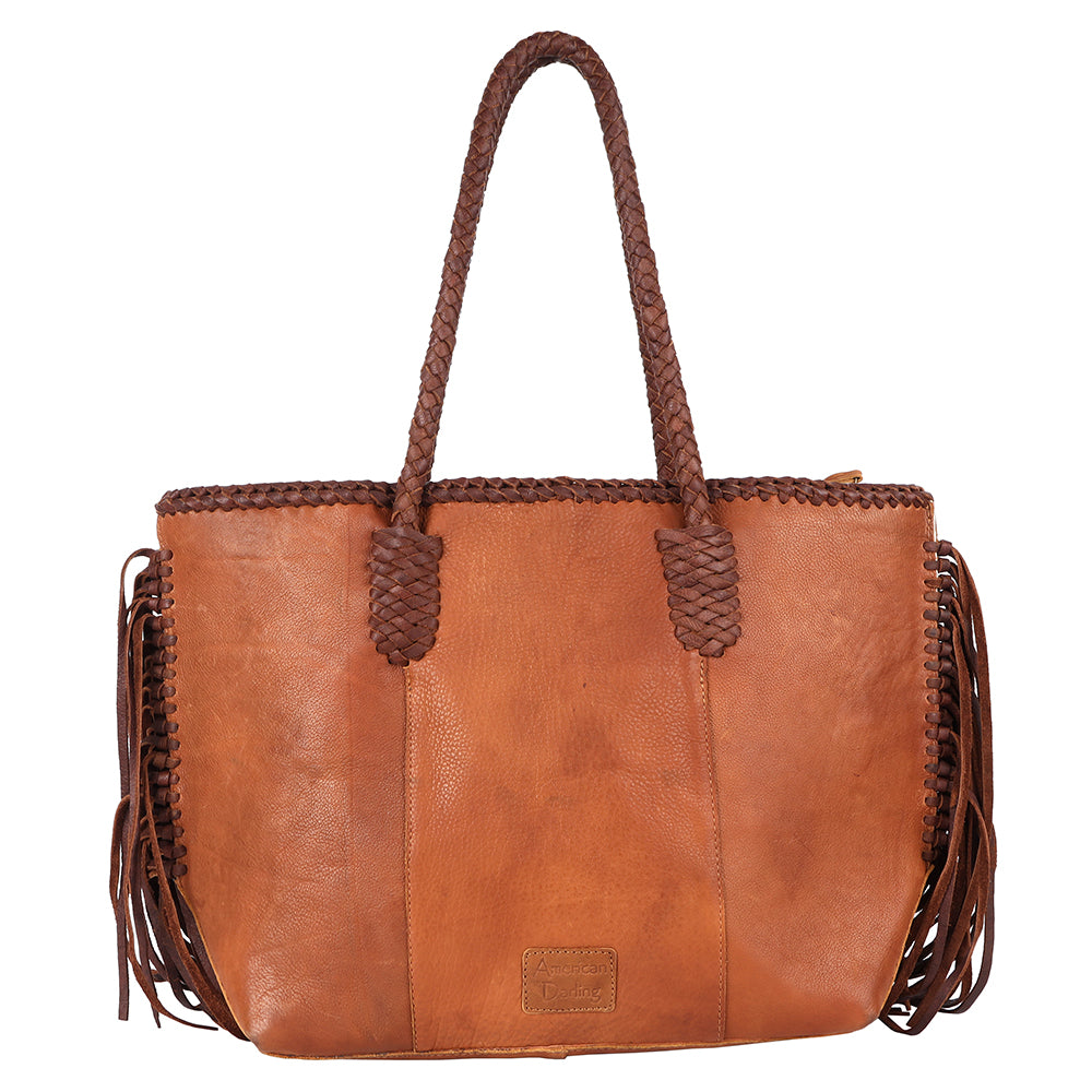 American Darling Genuine Leather Tote