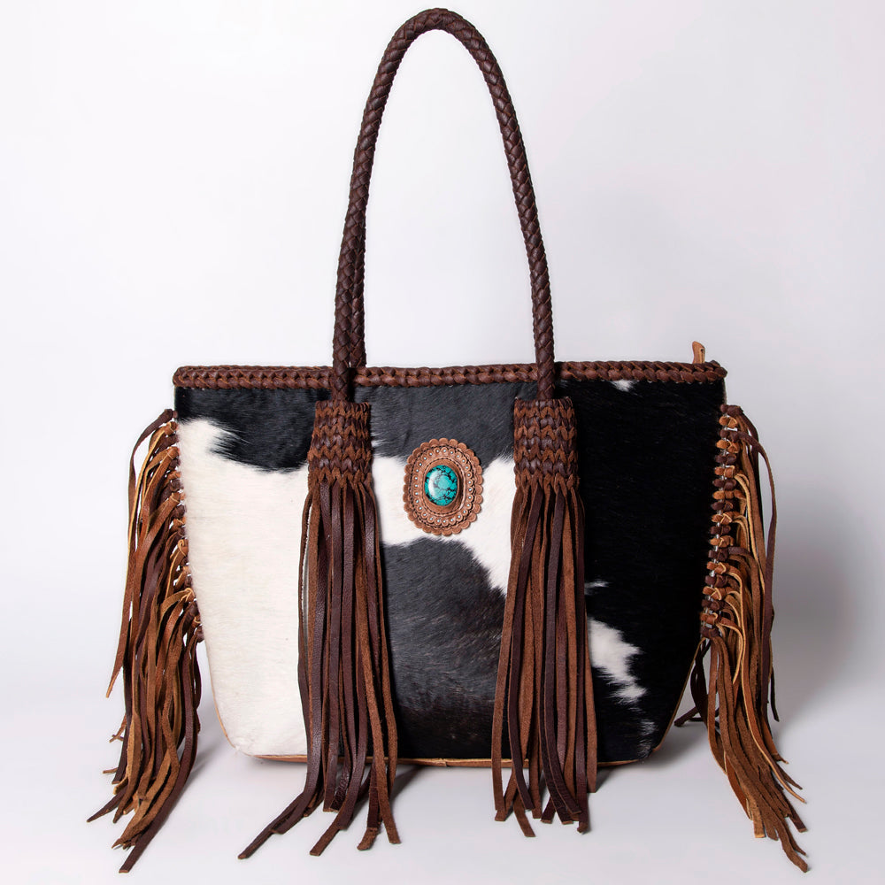 American Darling Hair-On Genuine Leather Tote