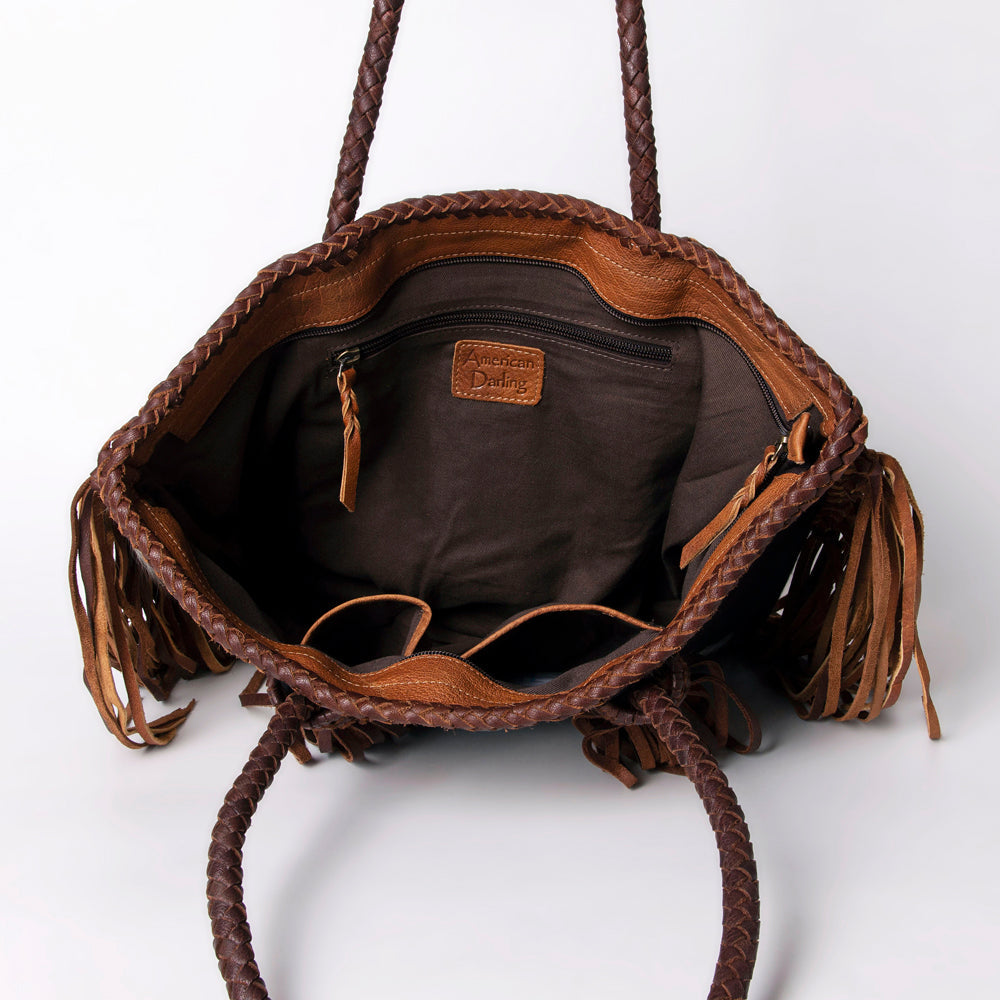 American Darling Hair-On Genuine Leather Tote