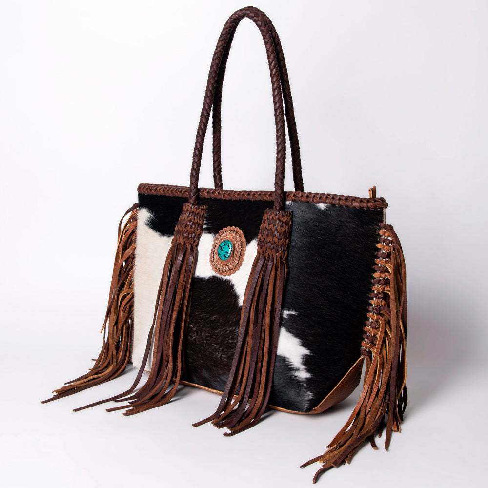 American Darling Hair-On Genuine Leather Tote