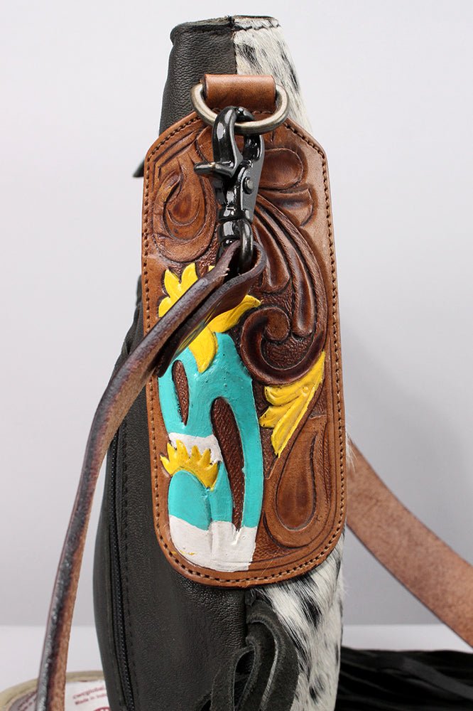 Versatile Everyday Crossbody Bag With Premium Genuine Leather For Western Style Women