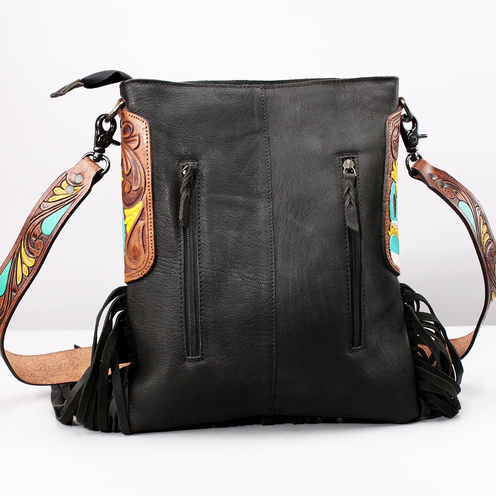 Versatile Everyday Crossbody Bag With Premium Genuine Leather For Western Style Women