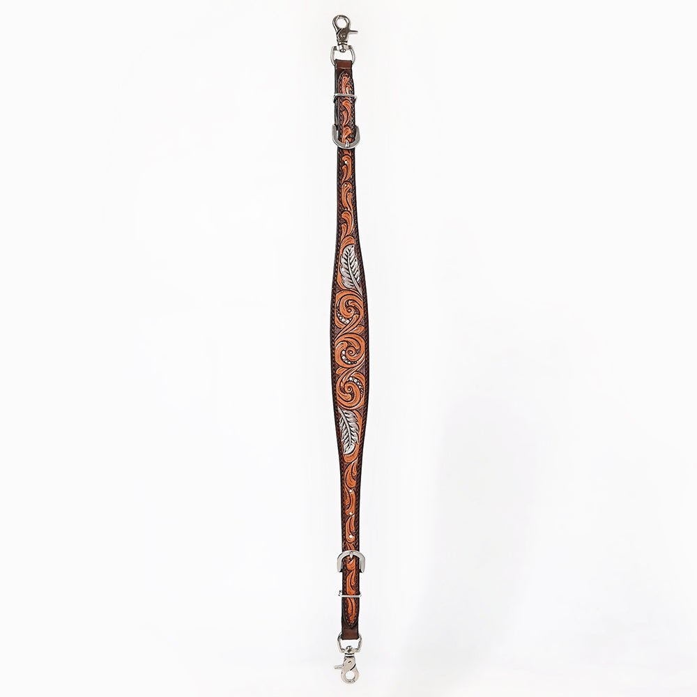 Bar H Equine Genuine Western American Leather Horse Premium Headstall & Breast Collar Set