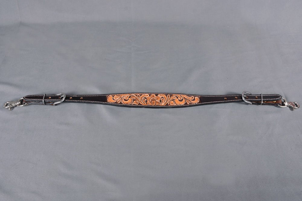 Bar H Equine Genuine Western American Leather Horse Premium Headstall & Breast Collar Set
