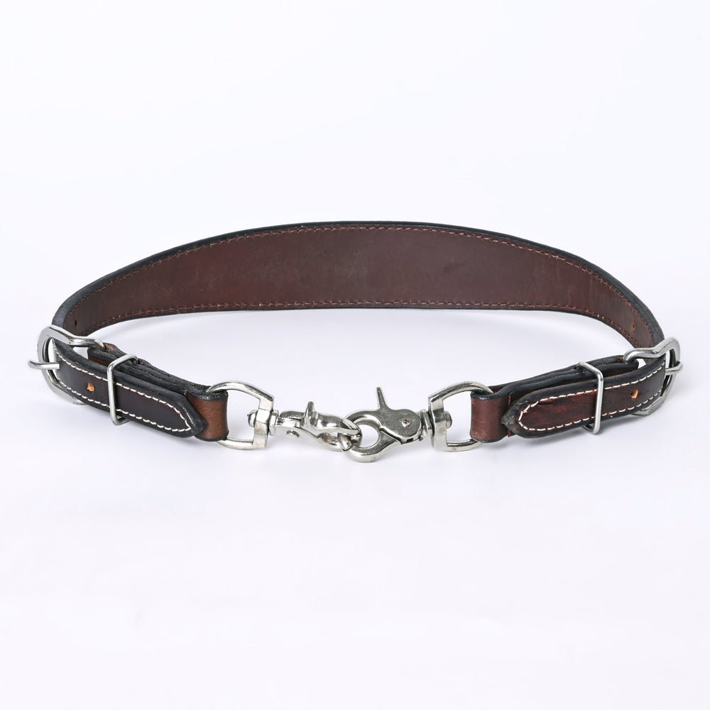 Bar H Equine Genuine Western American Leather Horse Premium Headstall & Breast Collar Set