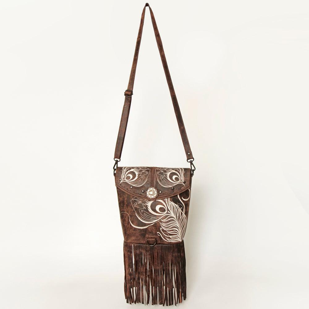 American Darling Genuine Leather Messenger Bag