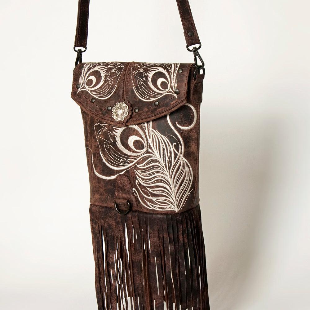 American Darling Genuine Leather Messenger Bag