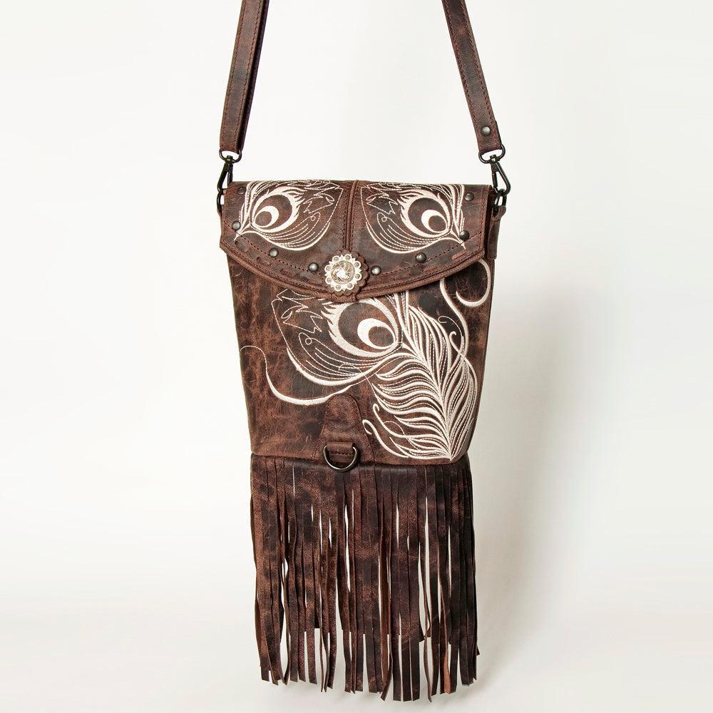 American Darling Genuine Leather Messenger Bag