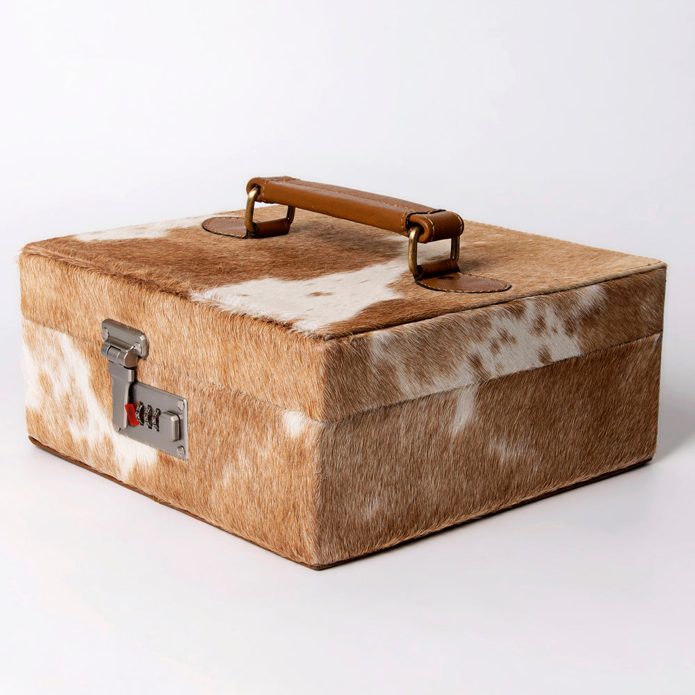 American Darling Hair-On Genuine Leather Jewelry Case