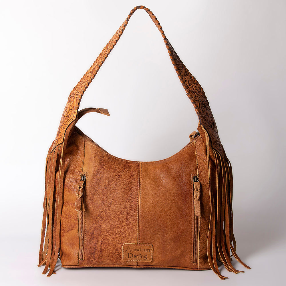 Hobo Hair On Saddle Blanket Genuine Leather Western Bag For Women