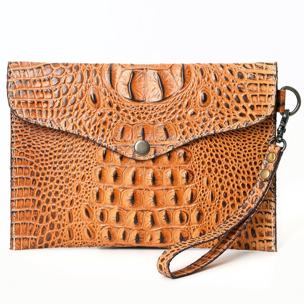 American Darling Crocodile Embossed Genuine Leather