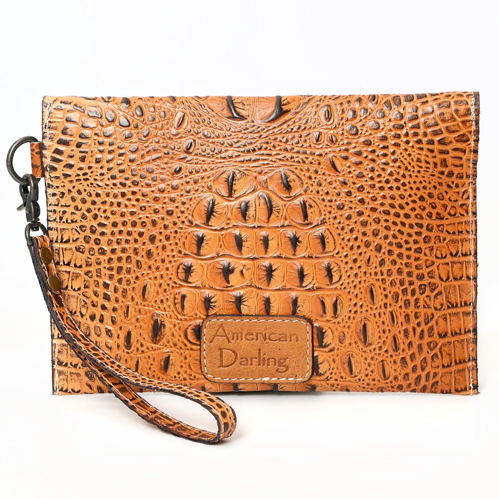 American Darling Crocodile Embossed Genuine Leather