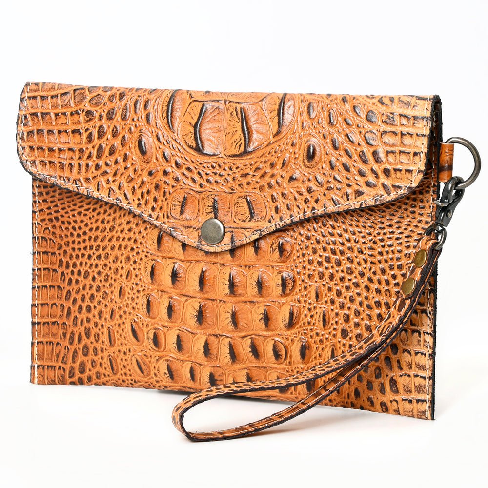 American Darling Crocodile Embossed Genuine Leather