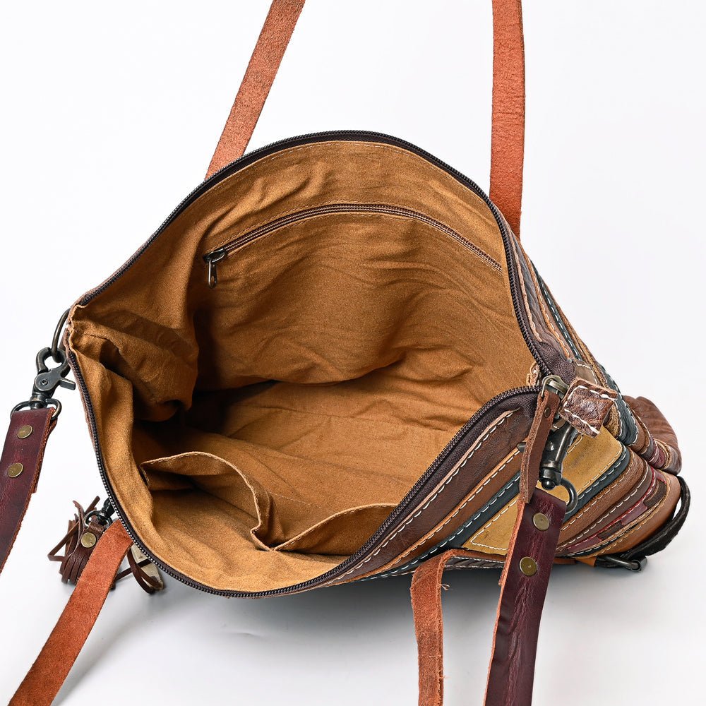 American Darling Hair-On Genuine Leather Tote