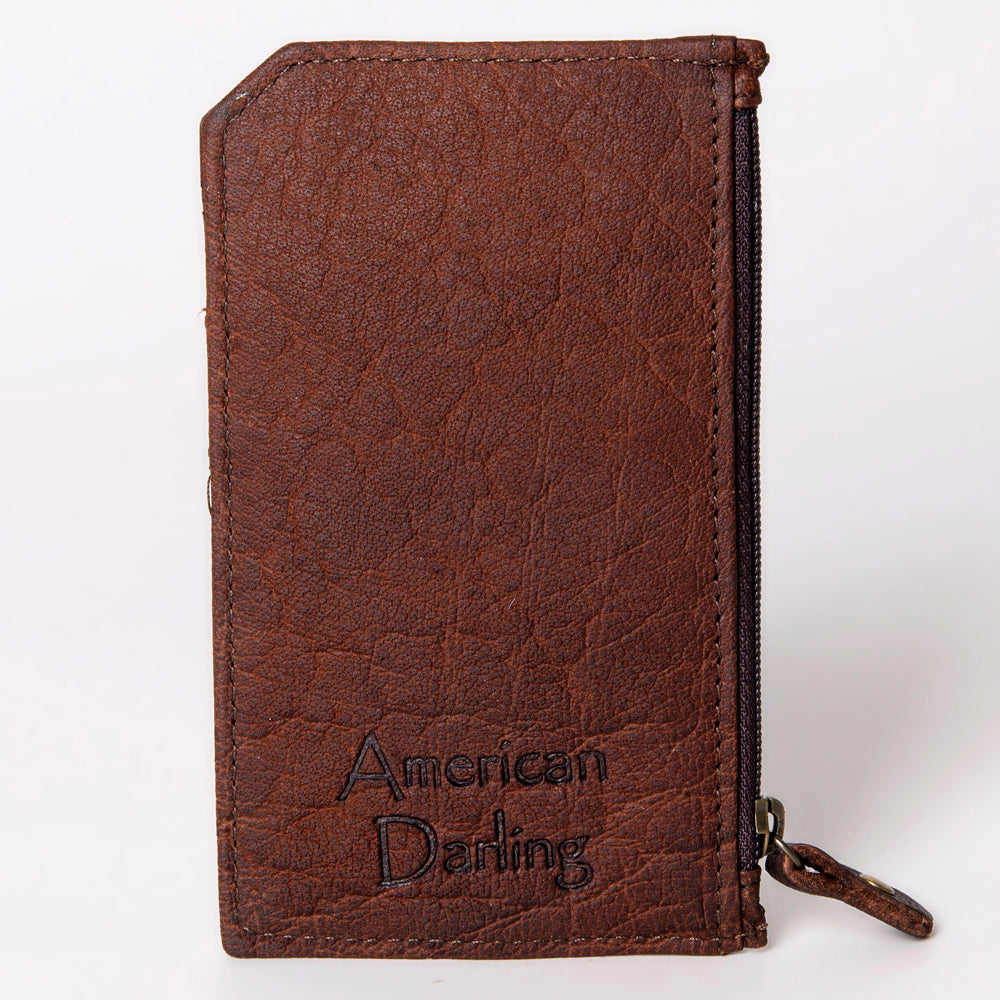 American Darling Card-Holder Hair-On Genuine Leather