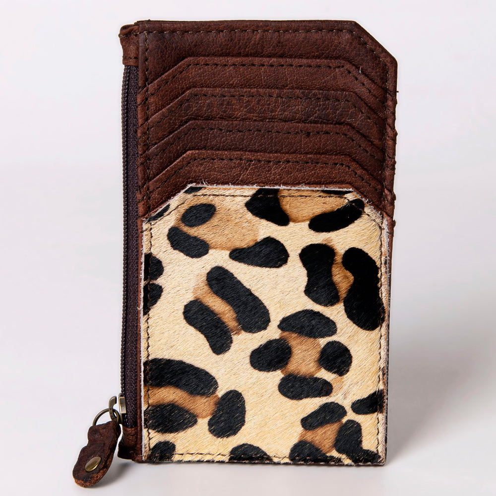 American Darling Card-Holder Hair-On Genuine Leather