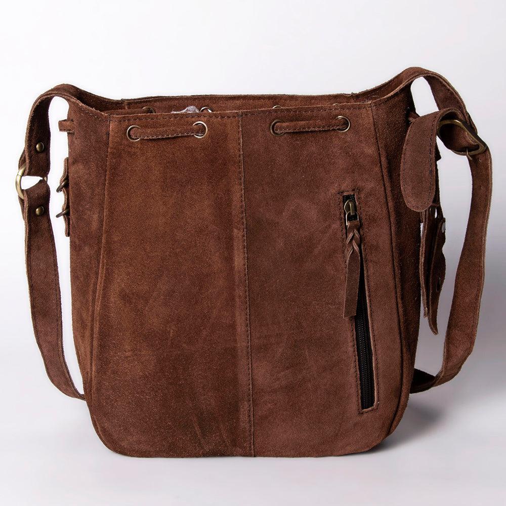 American Darling Hand-Tooled Leather Crossbody Bag