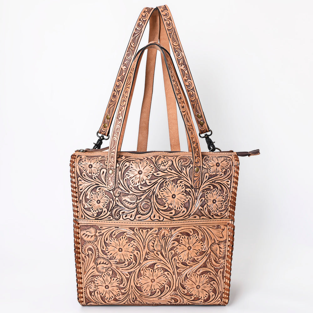 American Darling Hand-Tooled Leather Backpack