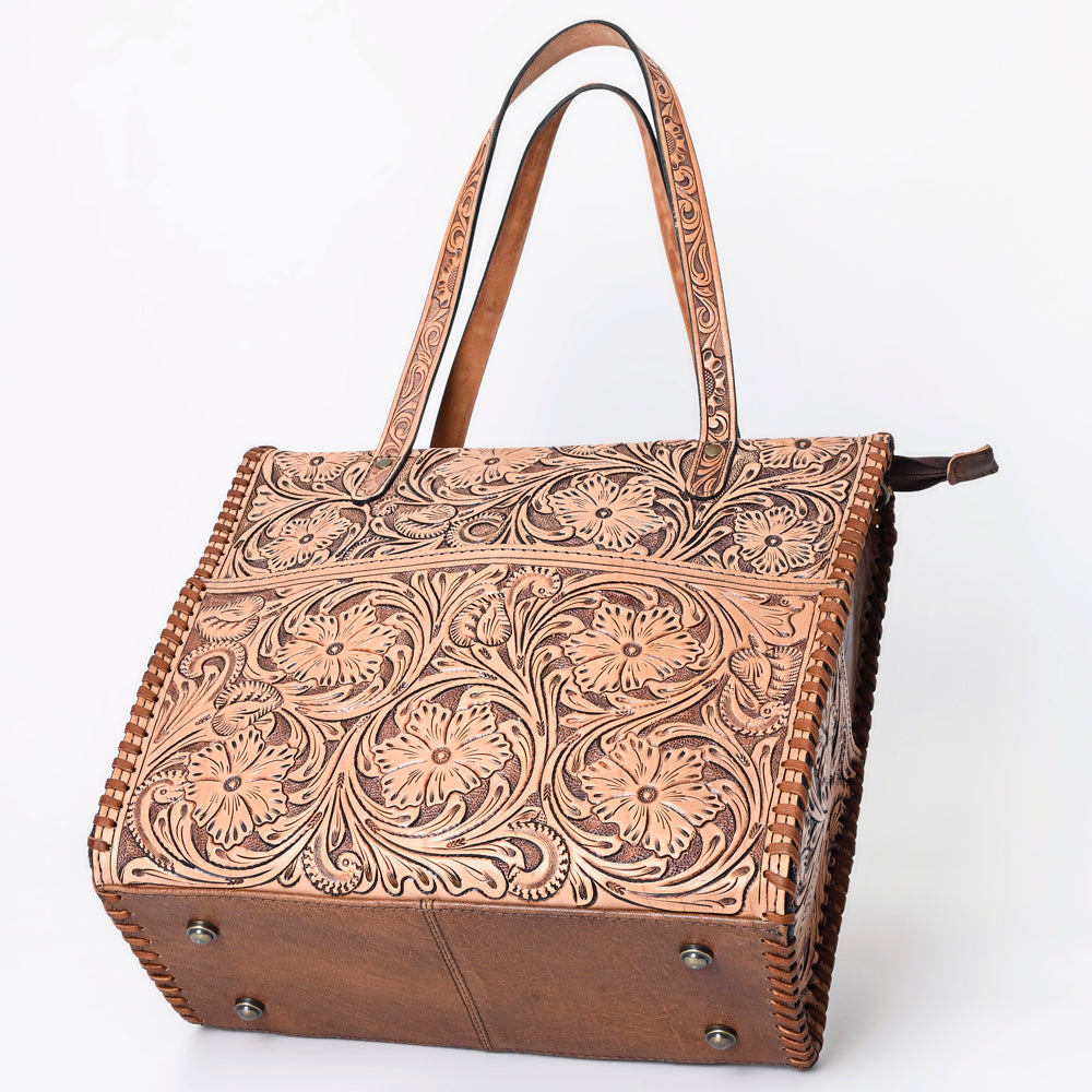 American Darling Hand-Tooled Leather Backpack