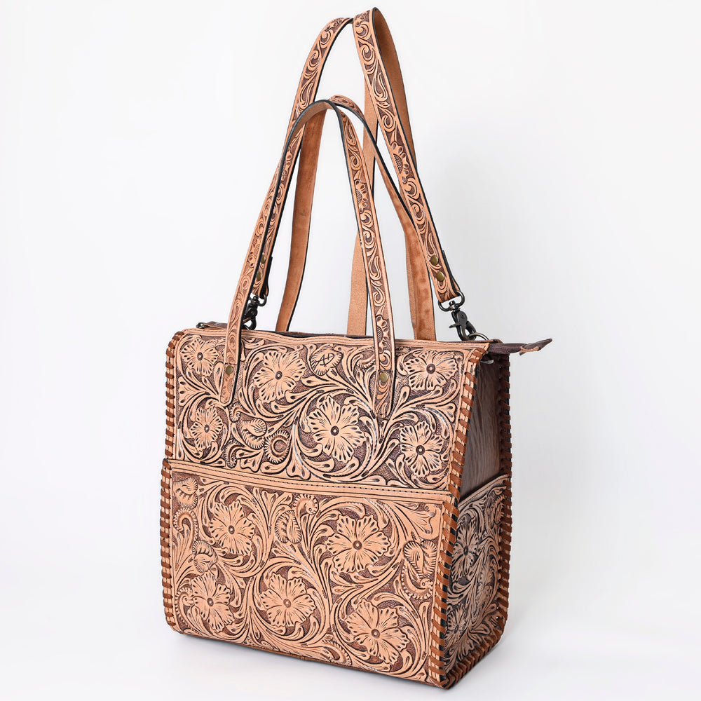 American Darling Hand-Tooled Leather Backpack