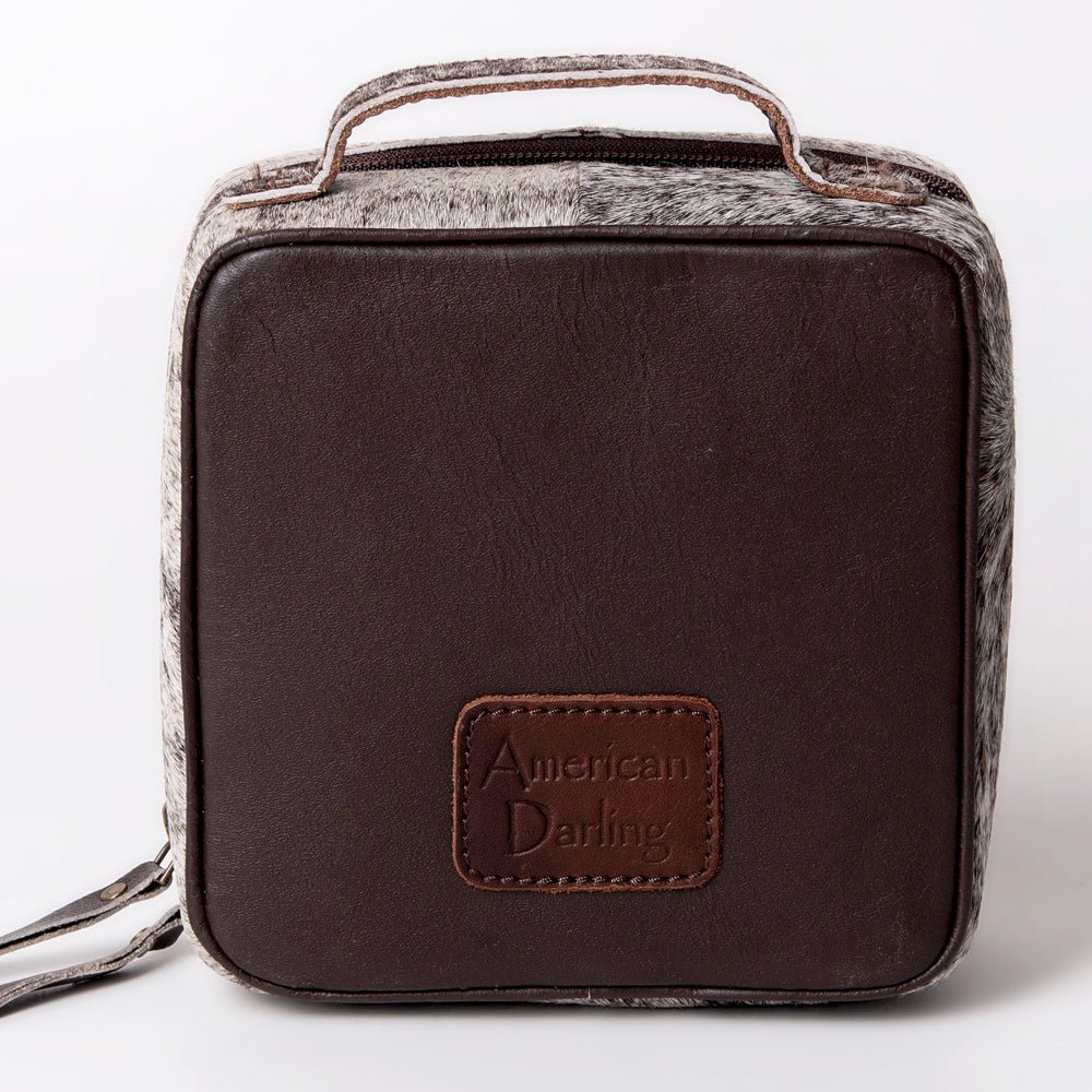 American Darling Hand Tooled Hair-On Genuine Leather