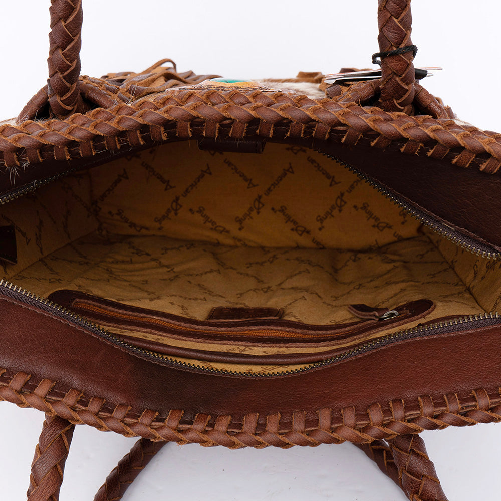 American Darling Tote Hair-On Genuine Leather