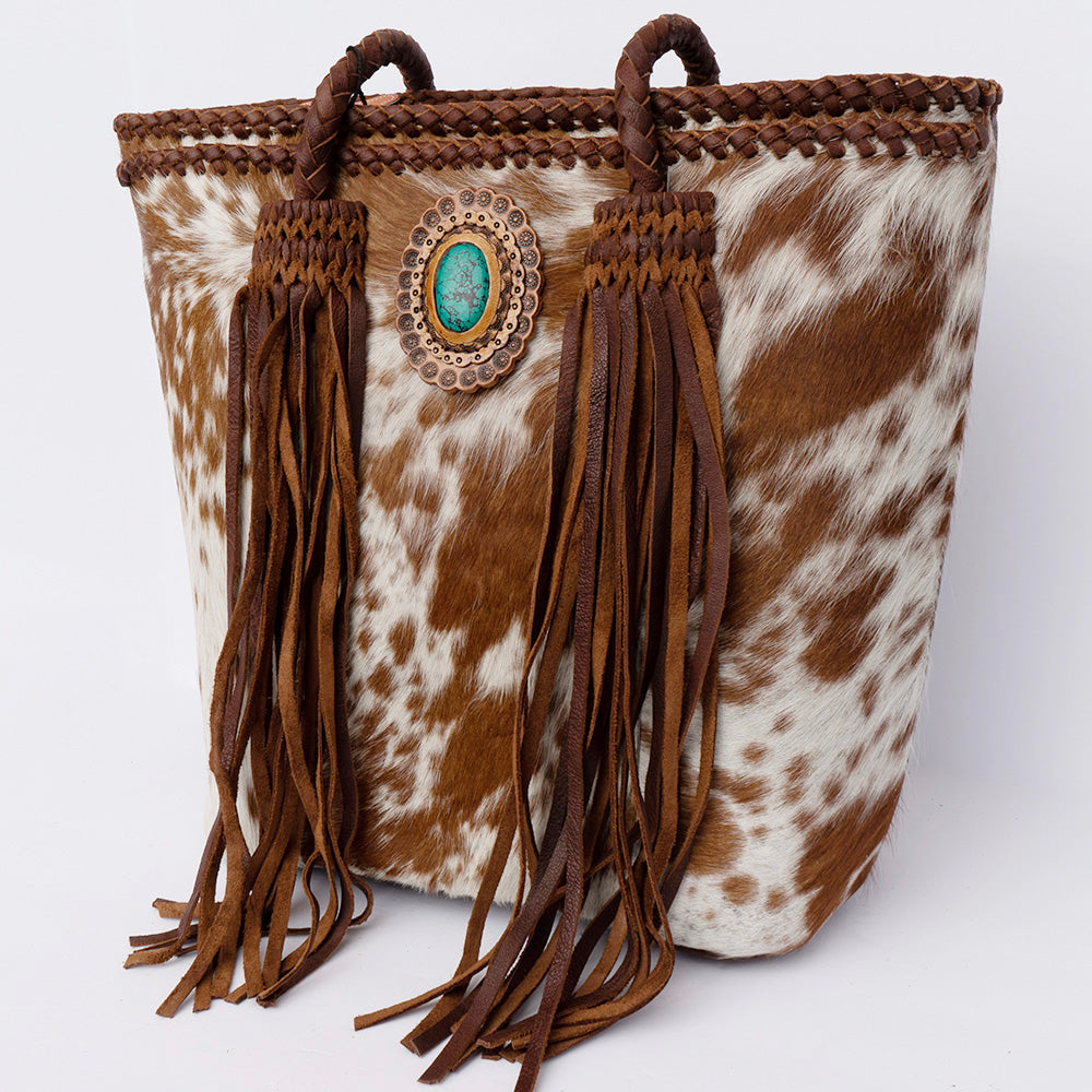 American Darling Tote Hair-On Genuine Leather