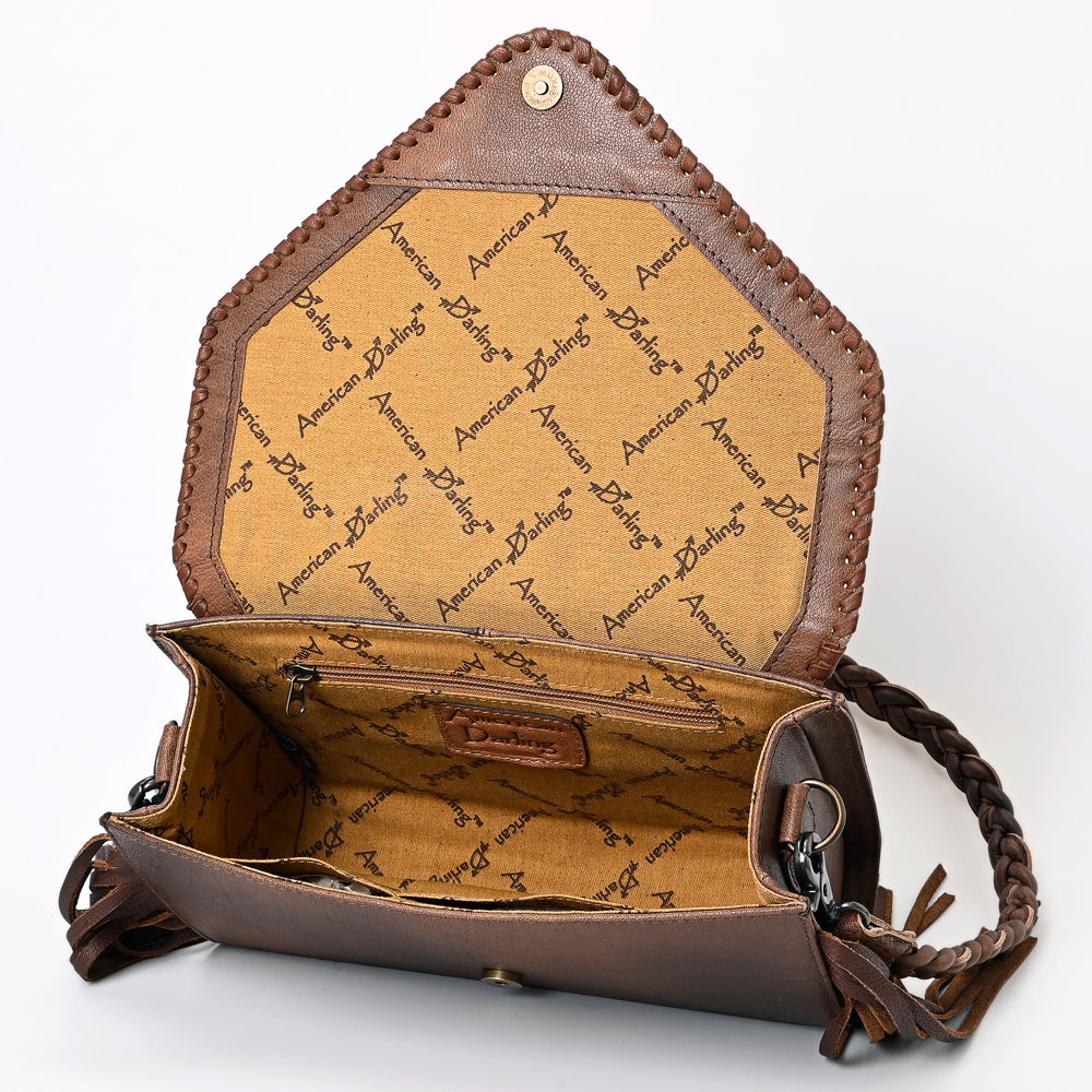 American Darling Hair-On Leather Envelope Bag