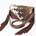 American Darling Hair-On Leather Envelope Bag