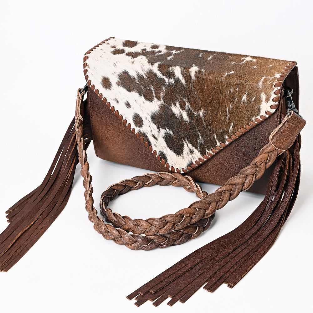 American Darling Hair-On Leather Envelope Bag
