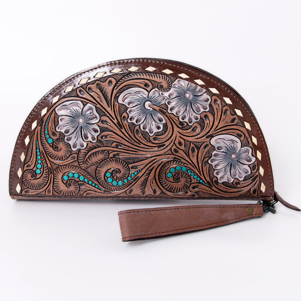 American Darling Wristlet Genuine Leather