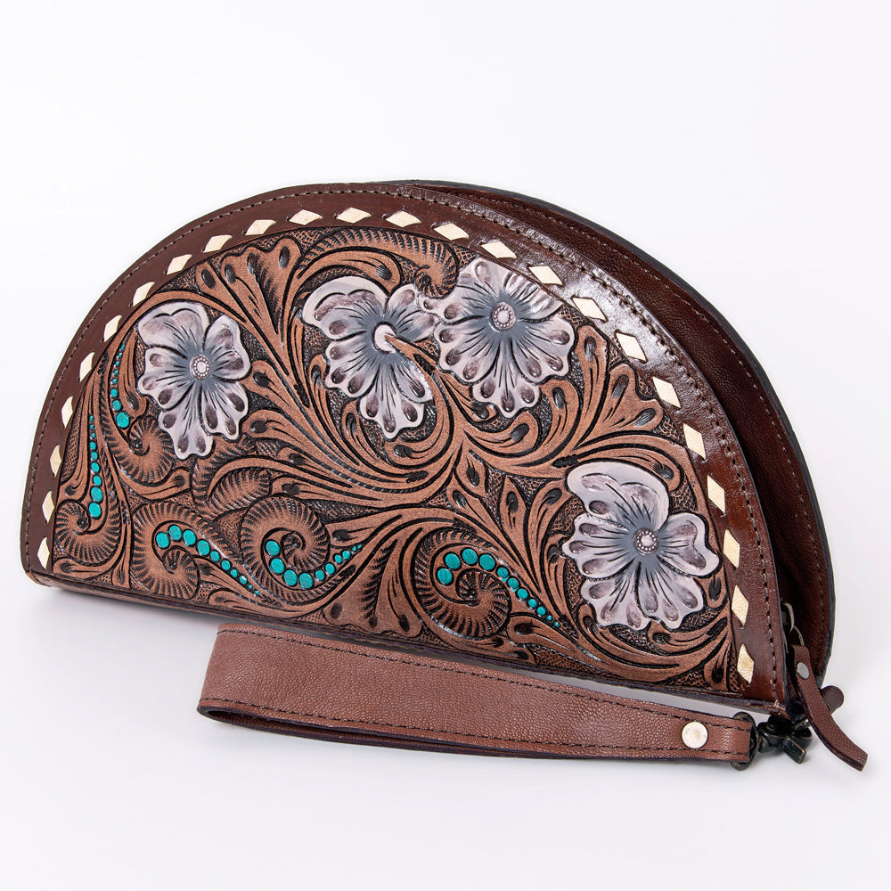 American Darling Wristlet Genuine Leather