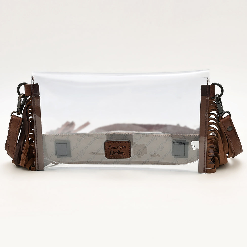 American Darling Hand-Tooled Genuine Leather Bag