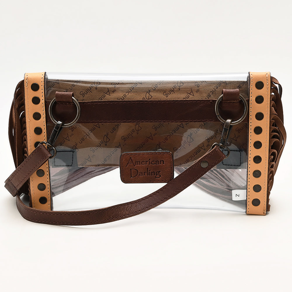 American Darling Hand-Tooled Genuine Leather Bag
