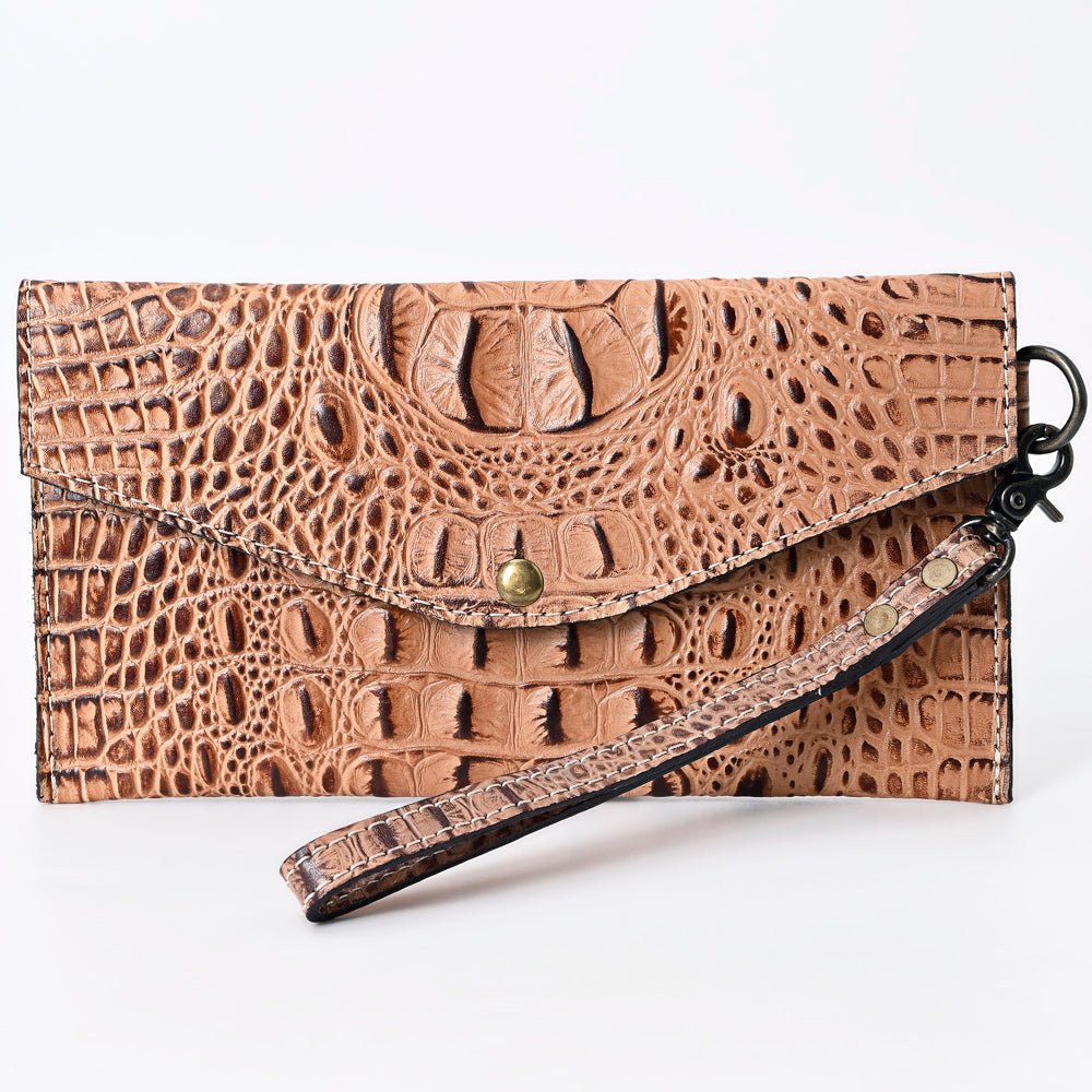 American Darling Crocodile Embossed Genuine Leather