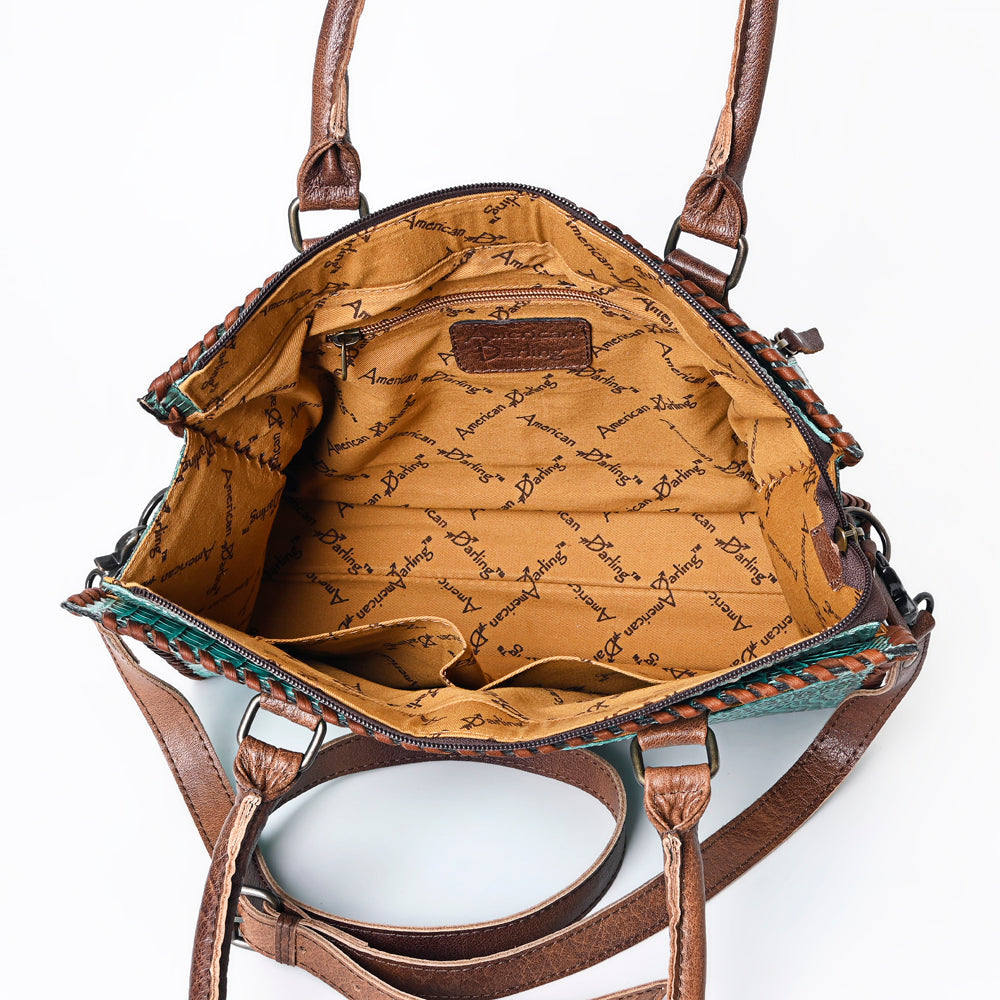 American Darling Crocodile Embossed Genuine Leather