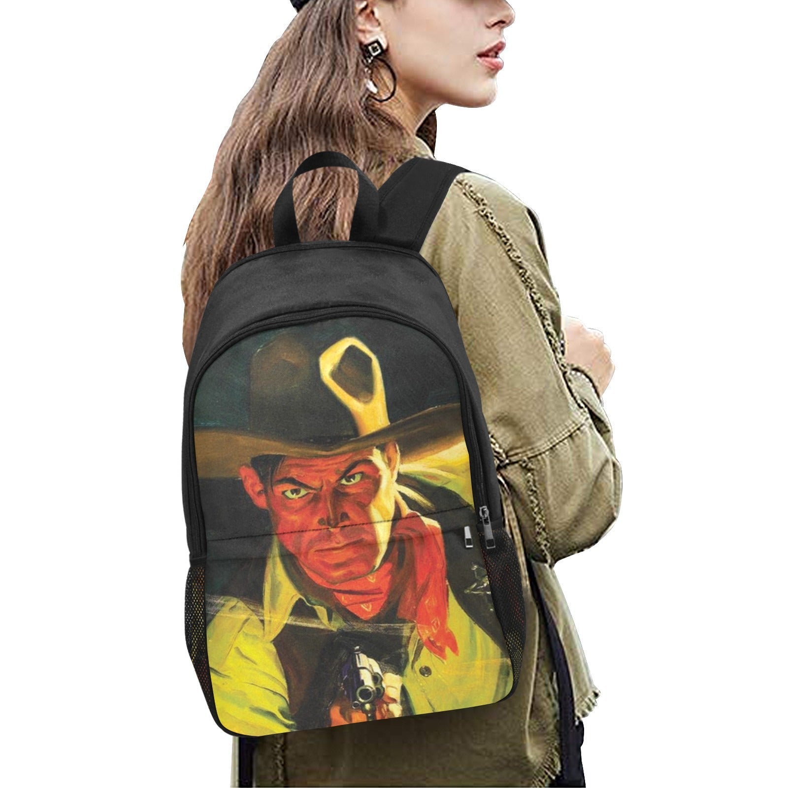 Baha Ranch Wanted Cowboy Backpack by Baha Ranch Western Wear - product image 5