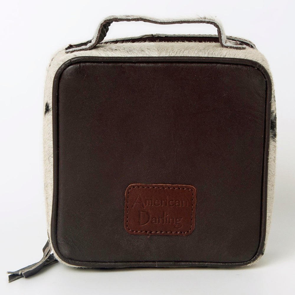 American Darling Hand Tooled Hair-On Genuine Leather