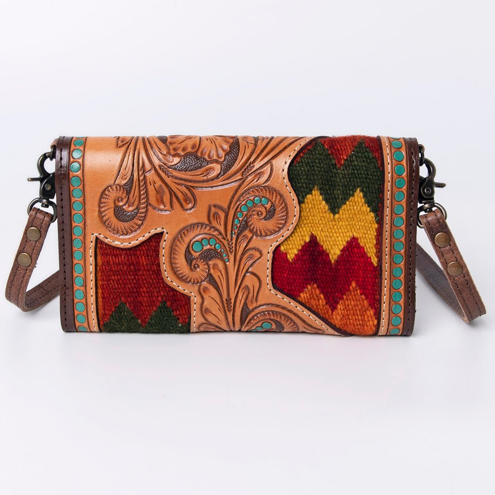American Darling Hand Tooled Genuine Leather