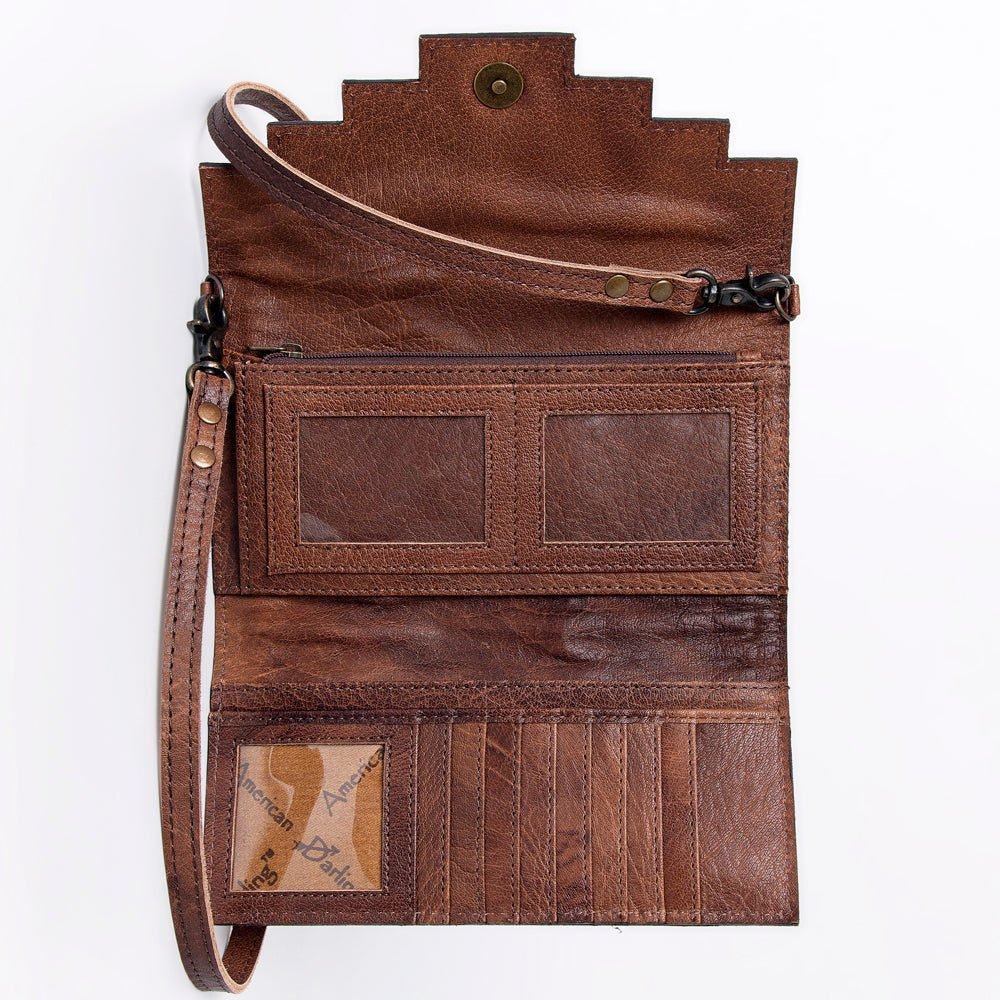 American Darling Hand Tooled Genuine Leather