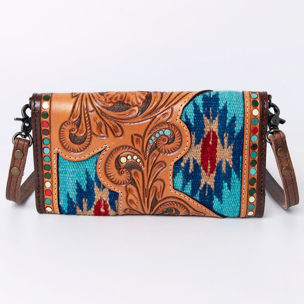 American Darling Hand Tooled Genuine Leather