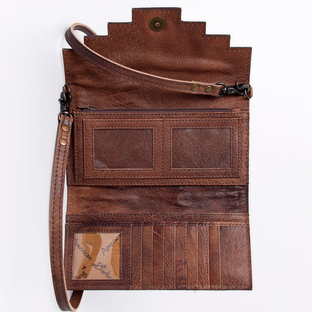 American Darling Hand Tooled Genuine Leather